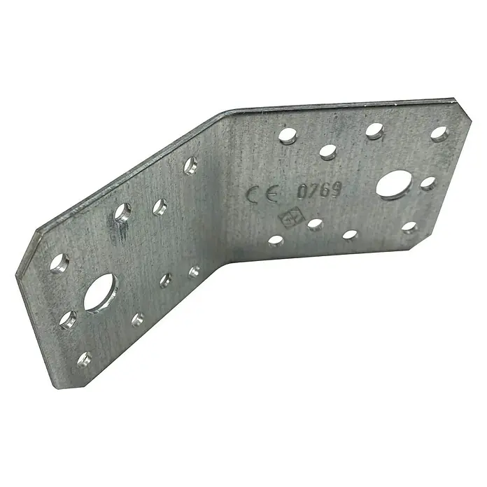 Stabilit Conector en ángulo - L x An: 70 x 70 mm, Acero, Galvanizado Sendzimir