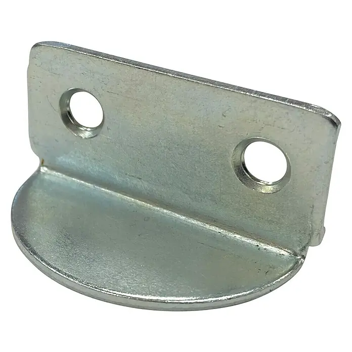 Stabilit Soporte para tableros de aglomerado - L x An: 40 x 19 mm, Plateado, Acero