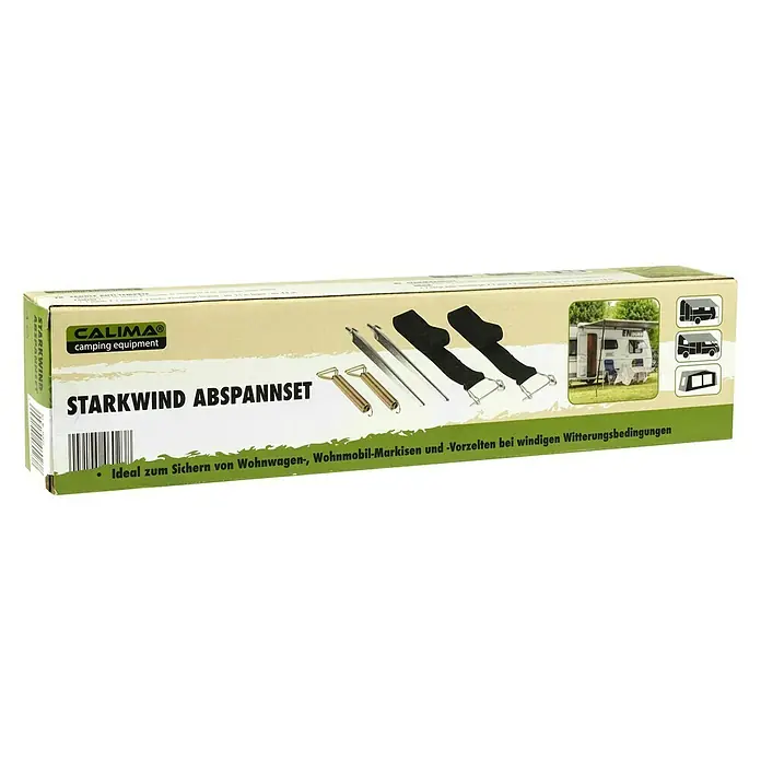 Abspann-Set - Zelte, 6 -tlg.