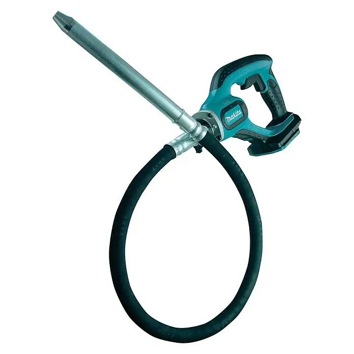 Makita Akku-Betonverdichter DVR450Z - 18 V, Ohne Akku, Schwingzahl: 13.000 U/min - Vorderansicht