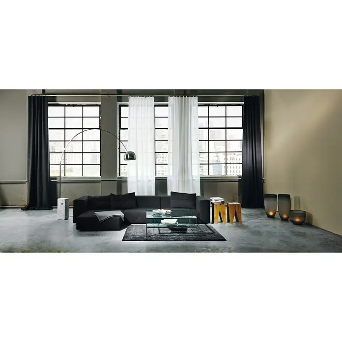 Expo Ambiente Halbprofil - Edelstahloptik, Anzahl Läufe: Einläufig, Länge: 120 cm