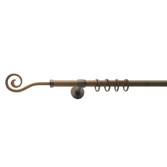 Expo Ambiente Gardinenstange - Rost, Länge: 160 cm, Durchmesser: 20 mm