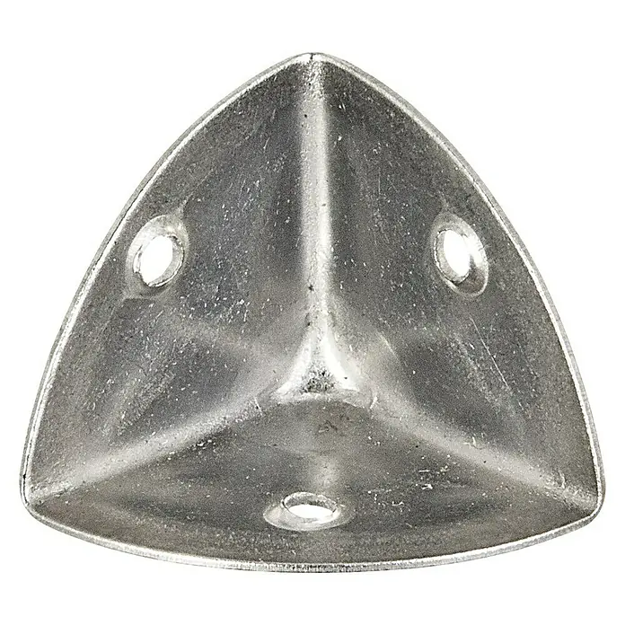 Stabilit Metalna zaštita za kut - Duljina: 36 mm, Plemeniti čelik - Pogled sprijeda