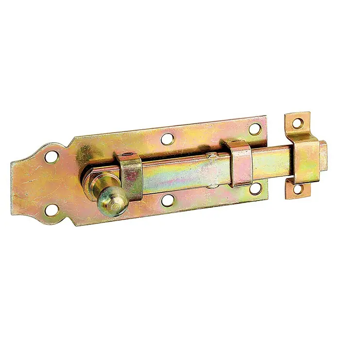 Stabilit Zasun za gumb na vratima - D x Š: 120 x 56 mm, Čelik - Pogled sprijeda