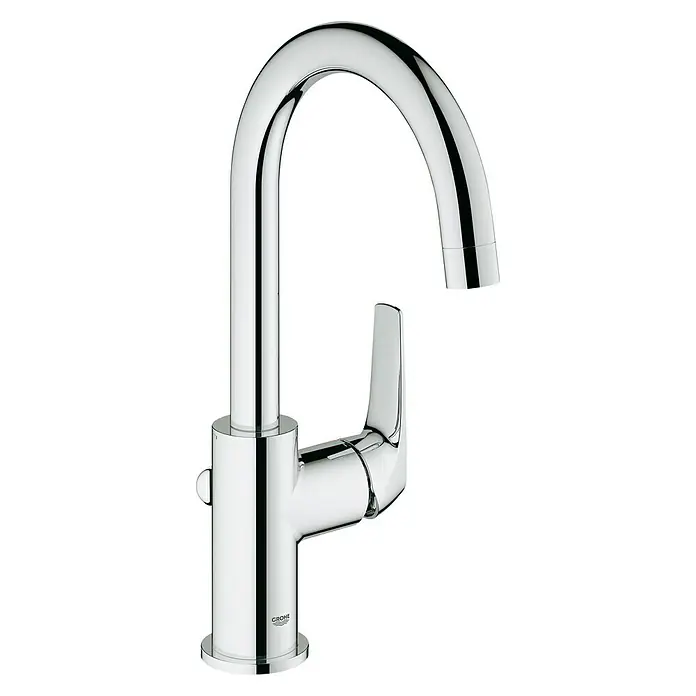 Grohe BauFlow Waschtischarmatur L-Size - Chrom - Rechte Seitenansicht