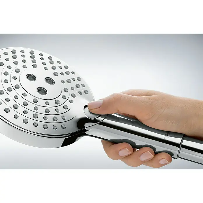 Hansgrohe Handbrause Raindance Select S 120 3jet - Anzahl Funktionen: 3 Stk., Durchmesser: 12,5 cm, Chrom