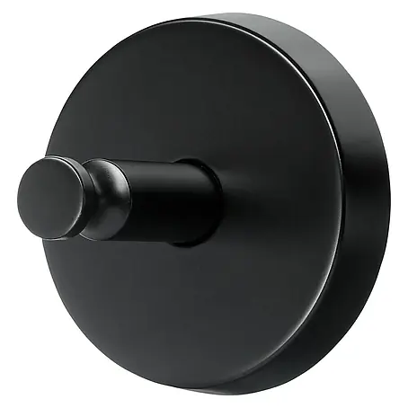 BAUHAUS Paris Handtuchhaken Black