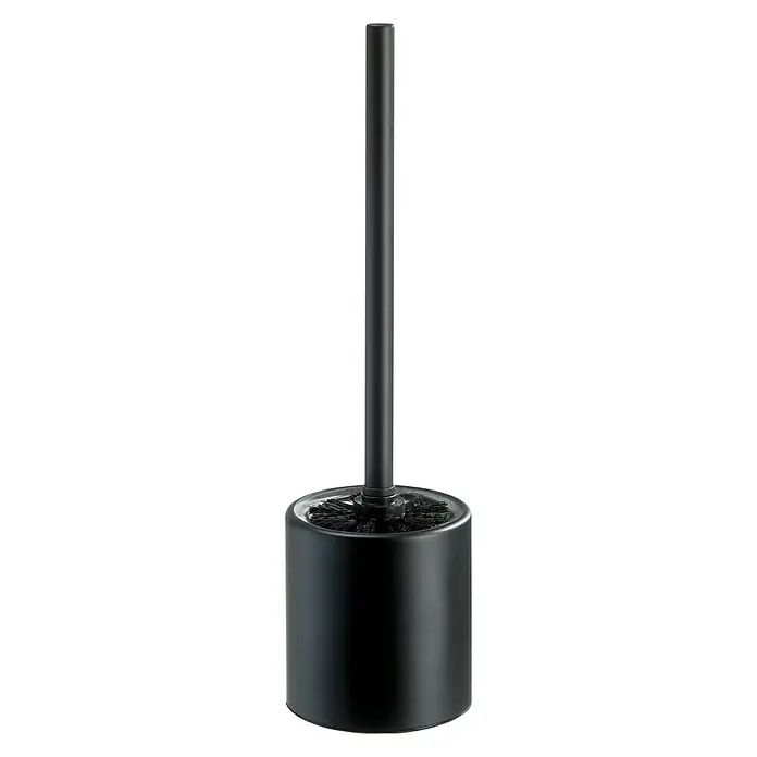 BAUHAUS Paris WC-Bürstengarnitur Black - Stahl, Schwarz