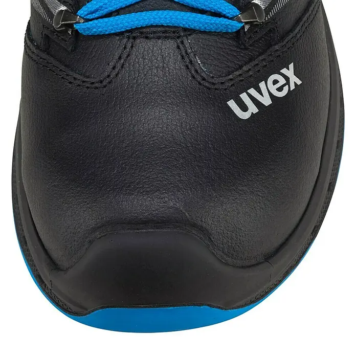 Uvex 2 Trend Sicherheitshalbschuh S3 - Schwarz/Blau, 44