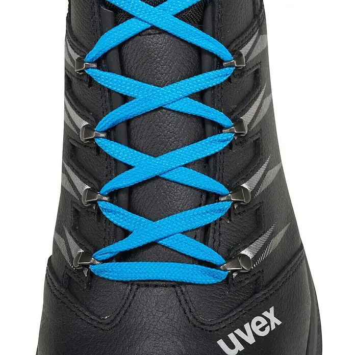 Uvex 2 Trend Sicherheitsstiefel S3 - Schwarz/Blau, 45