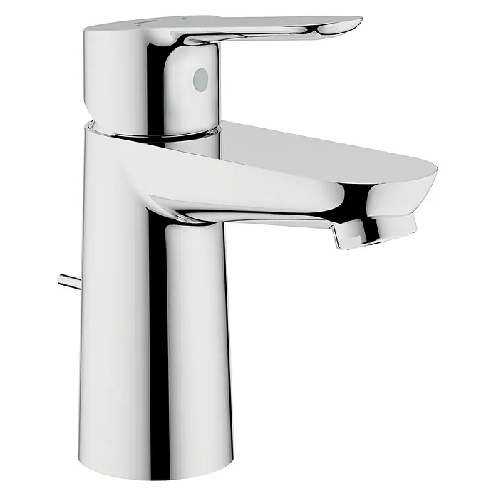 Grohe BauEdge Waschtischarmatur S-Size mit Energie-Sparfunktion - Chrom - Rechte Seitenansicht