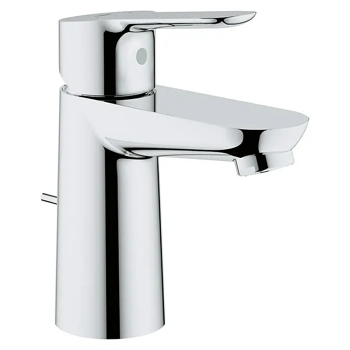 Grohe BauEdge Waschtischarmatur S-Size mit Energie-Sparfunktion - Chrom - Rechte Seitenansicht