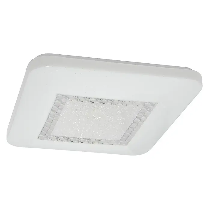 Tween Light LED-Deckenleuchte Maxena - 24 W, L x B x H: 43 x 43 x 6,8 cm, Weiß, Warmweiß - Vorderansicht