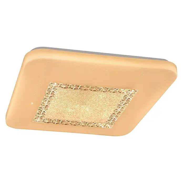 Tween Light LED-Deckenleuchte Maxena - 24 W, L x B x H: 43 x 43 x 6,8 cm, Weiß, Warmweiß - Vorderansicht