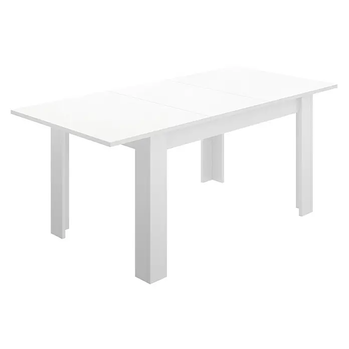 Mesa de comedor Dine - L x An x Al: 90 x 140 x 77 cm, Blanco