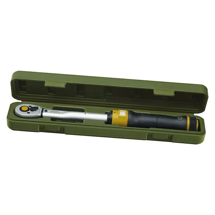 Proxxon Drehmomentschlüssel MicroClick MC 60 - ⅜″ Vierkant, 12 - 60 Nm - Linke Seitenansicht