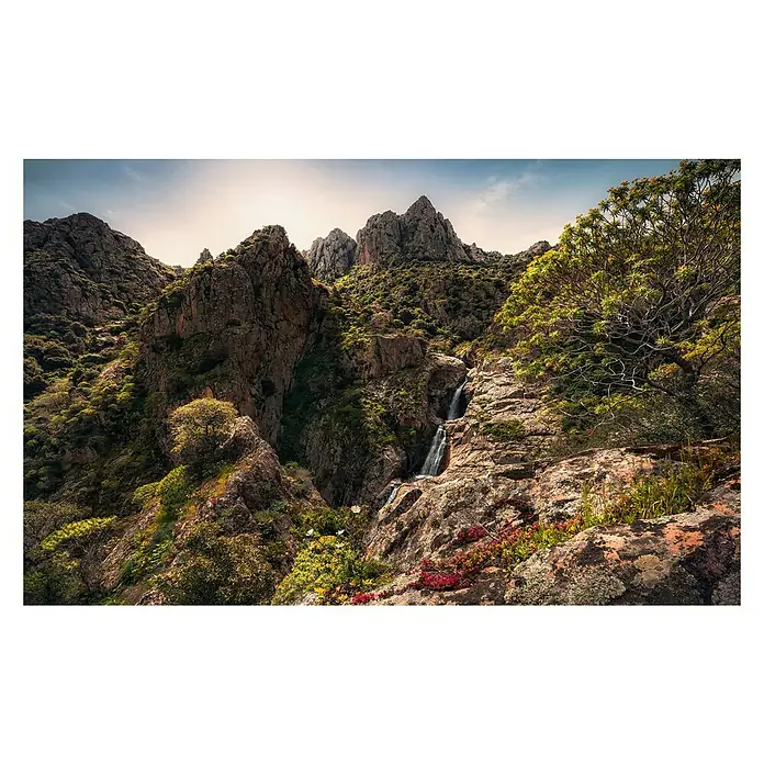 Komar Stefan Hefele Edition 2 Fototapete Rainbow Lands - 9 -tlg., B x H: 450 x 280 cm, Vlies - Vorderansicht