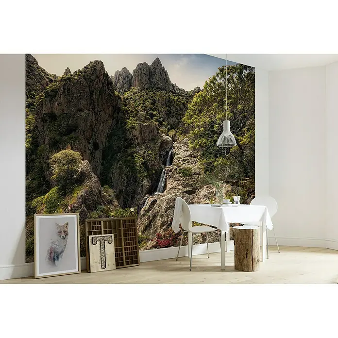 Komar Stefan Hefele Edition 2 Fototapete Rainbow Lands - 9 -tlg., B x H: 450 x 280 cm, Vlies - Stimmungsaufnahme