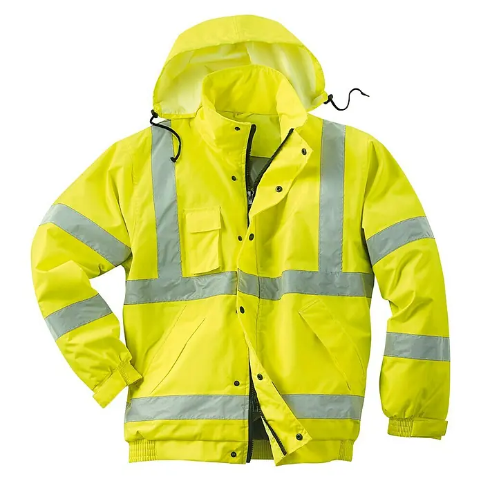Scheibler Warnschutz-Jacke Blouson - Konfektionsgröße: XXL, Gelb - Vorderansicht