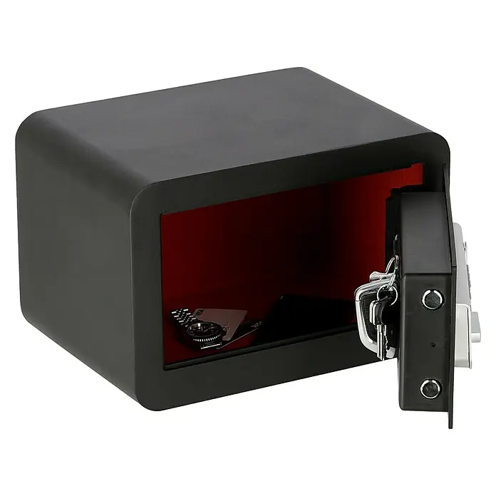 Stabilit Sigurnosni sef Security-Box LED - D x Š x V: 35 x 25 x 23 cm, Elektronična brojčana brava, Crne boje