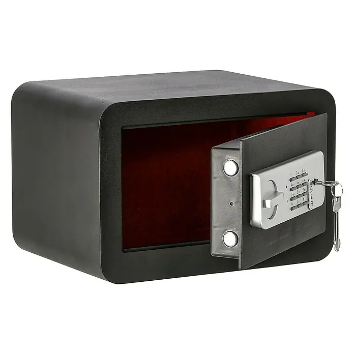 Stabilit Sigurnosni sef Security-Box LED - D x Š x V: 35 x 25 x 23 cm, Elektronična brojčana brava, Crne boje