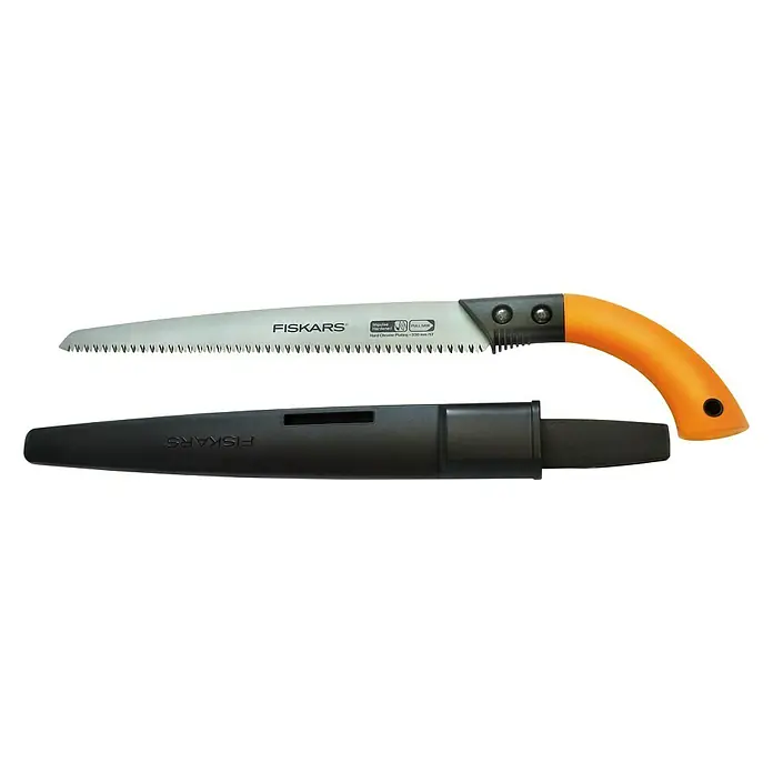 Fiskars Handsäge SW84 - Länge: 54,3 cm, Geeignet für: Frisches Holz - Ansicht von oben