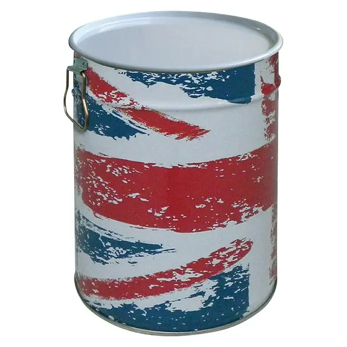 Lienbacher Tragebehälter Modern Britain - Ø x H: 39 x 42 cm - Vorderansicht