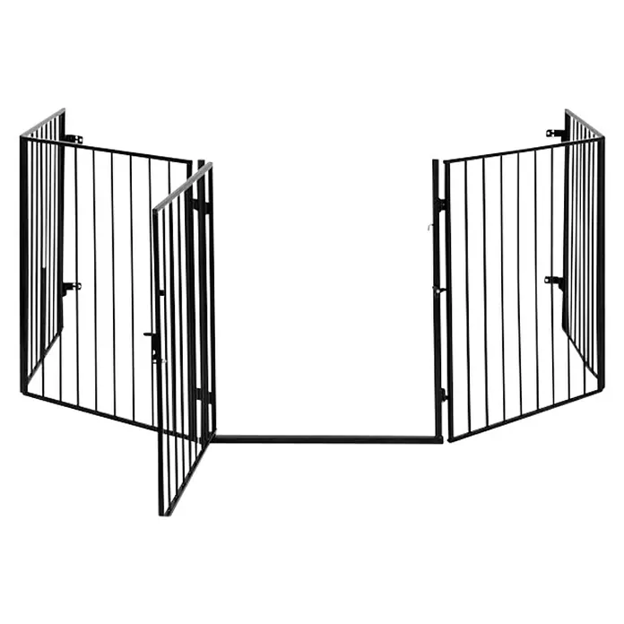 Lienbacher Barrera de seguridad - 278 x 71 cm, Negro - Vista frontal