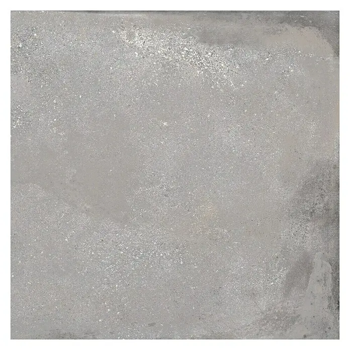 Pavimento porcelánico Origin - 60 x 60 cm, Acero, Rectificado, Efecto cemento