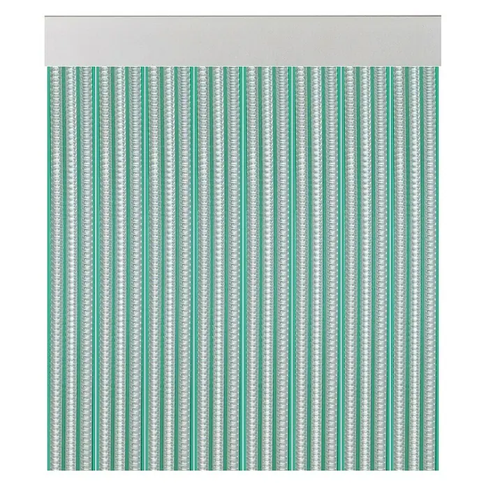Cortina para puerta Brescia - Verde, An x Al: 90 x 210 cm