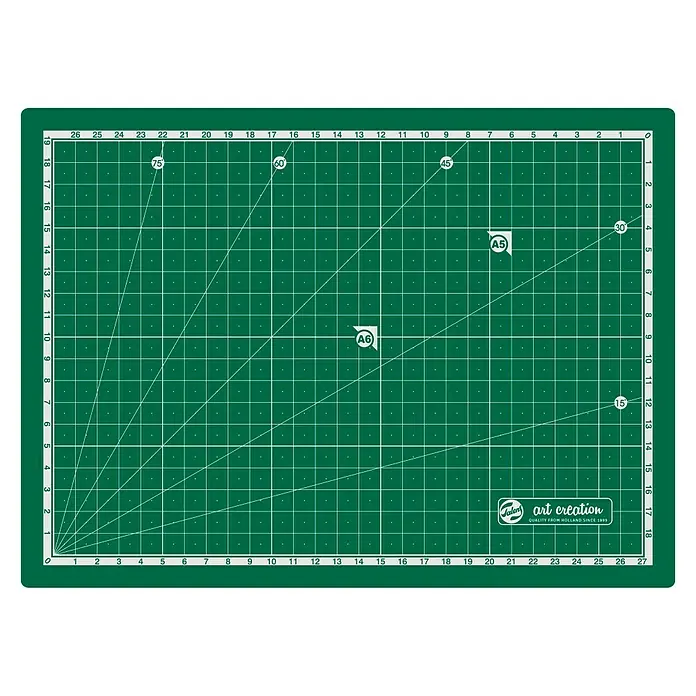 Talens Art Creation Tabla de cortar antideslizante - Verde, 30 x 22 cm