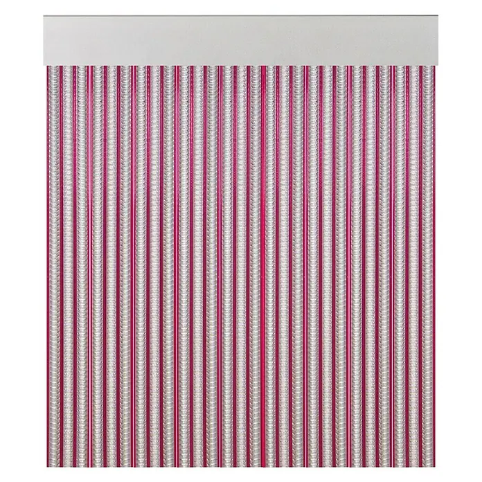 Cortina para puerta Brescia - Rosado, An x Al: 90 x 210 cm