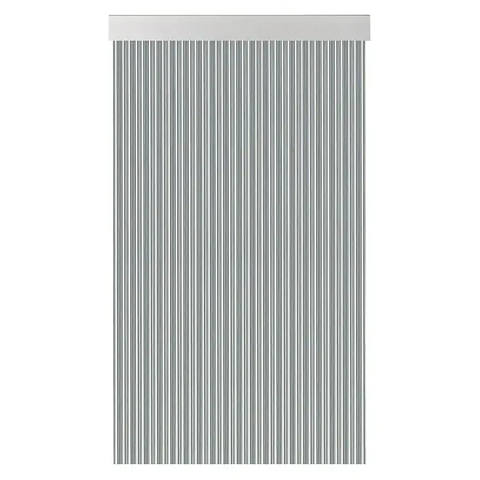 Cortina para puerta Trev - Gris oscuro, 90 x 210 cm