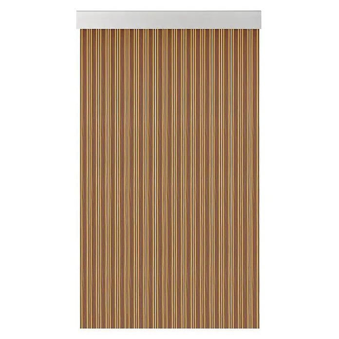 Cortina para puerta Trev - Marrón, 90 x 210 cm