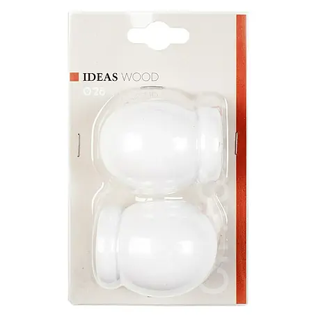 Tapa final Ideas wood esfera blanco