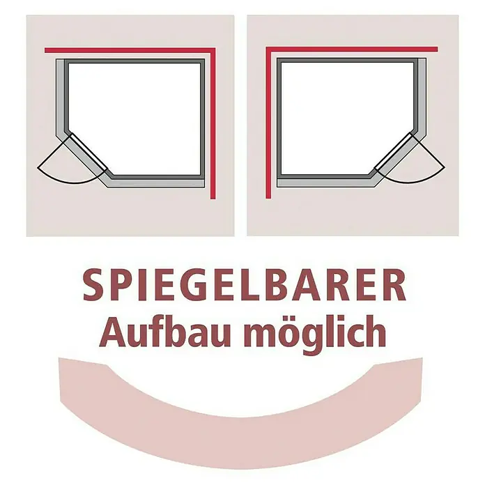 Karibu Massivholzsauna Mia - Mit 4,5 kW Bio-Ofen mit externer Steuerung, Ohne Dachkranz, Material Tür: Massivholz, 170 x 196 x 198 cm