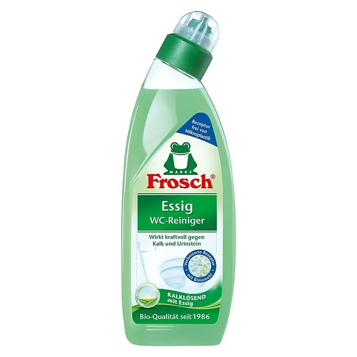 Frosch WC-Reiniger Essig - 750 ml, Flasche - Vorderansicht