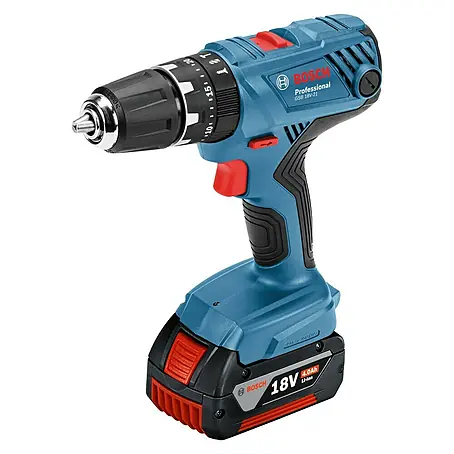 Bosch Professional  Taladro atornillador percutor de batería GSB 18V-21