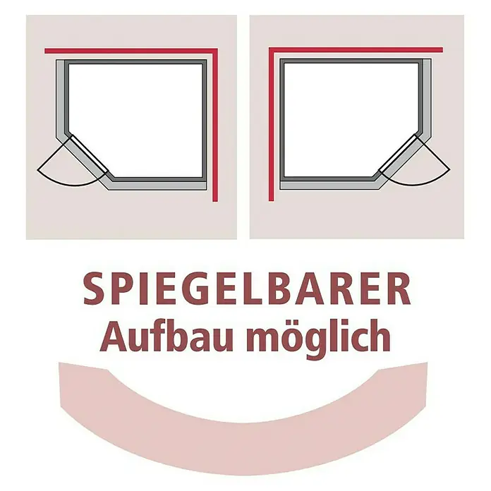 Karibu Massivholzsauna Mia - Mit 4,5 kW Bio-Ofen mit externer Steuerung, Ohne Dachkranz, Material Tür: Ganzglas Bronze, 170 x 196 x 198 cm
