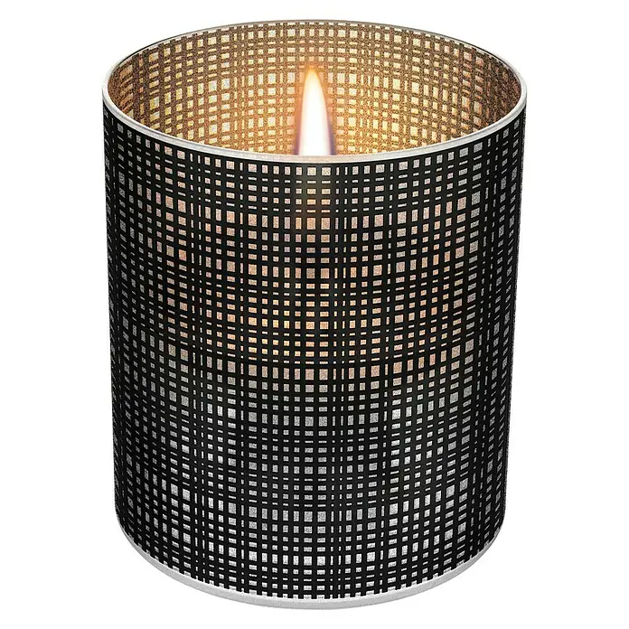 Tenderflame Tischfeuer Lilly - Ø x H: 100 x 170 mm, Füllmenge: 0,25 l, Sandgestrahlt, Schwarz