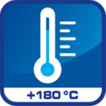 Temperaturbeständig +180 °C
