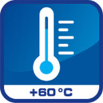 Temperaturbeständig +60 °C