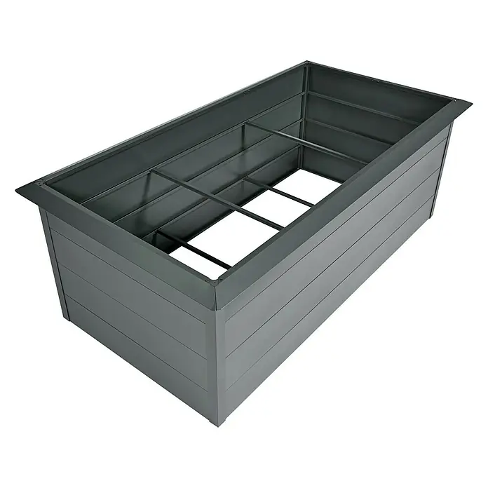 Gardol Visoka gredica - D x Š x V: 200 x 100 x 76 cm, Čelik, Antracit