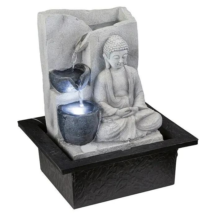 Globo Zimmerbrunnen Buddha - L x B x H: 210 x 185 x 255 mm