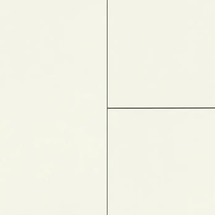 LOGOCLIC Ceramico Laminaat Bianco - 635 x 327 x 8 mm, Tegellook - Close-up