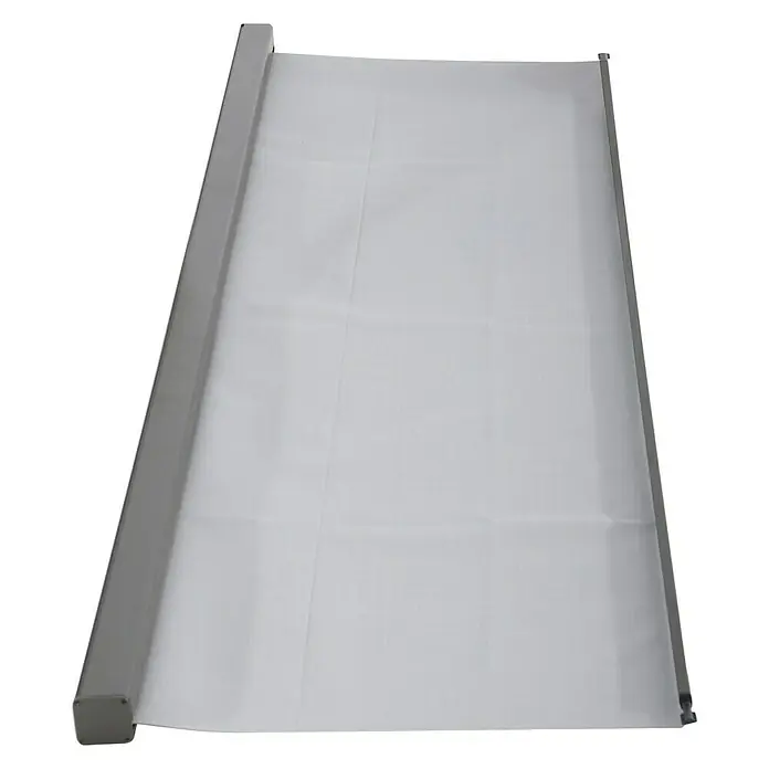 Sunfun Pavillon-Seitenwände Ibiza - 264,5 x 215 cm, Seitenteil, Lichtgrau, Passend für: Sunfun Pavillon Ibiza Cabrio - Linke Seitenansicht