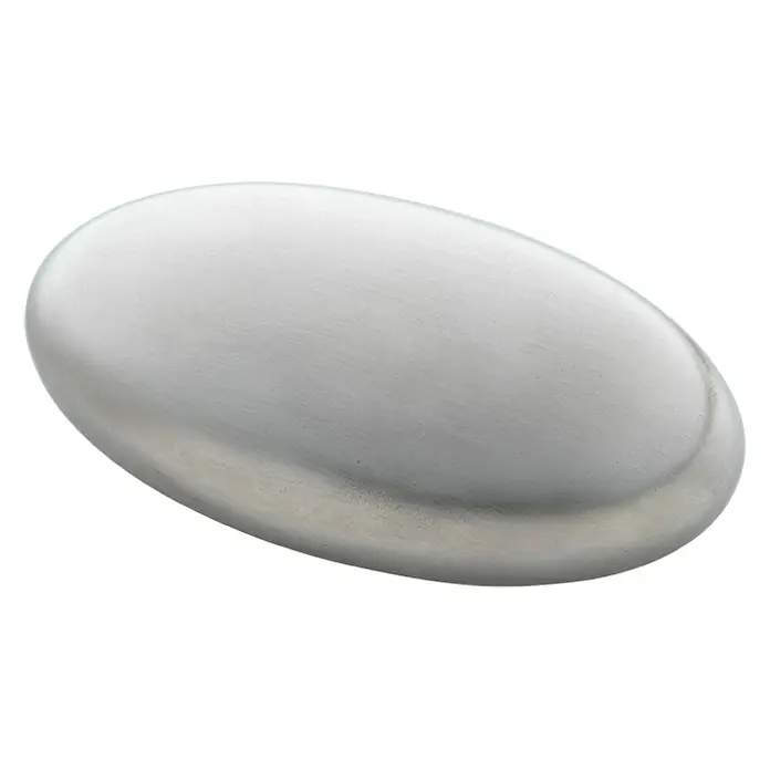 Metaltex Handreinigung Edelstahlseife - Silber, L x B: 4,8 x 8 cm - Anwendungsbeispiel
