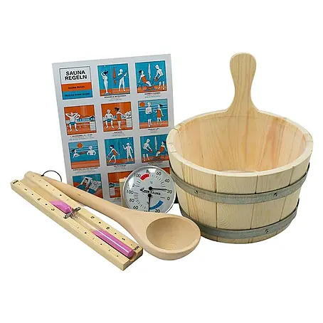 Karibu  Sauna-Zubehör-Set Classic
