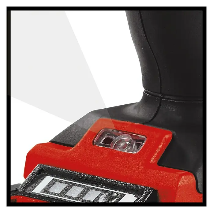 Bosch Akku-Bohrschrauber TC-CD 18/35 - 18 V, 1,5 Ah, Leerlaufdrehzahl: 0 U/min - 550 U/min - Detailaufnahme