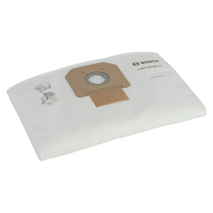 Bosch Professional Vliesfiltertüten - Passend für: Bosch Nass-Trockensauger GAS 35er-Serie, 5 Stk. - Linke Seitenansicht